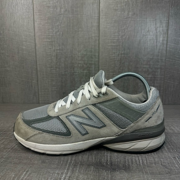 New Balance 990v5 Made In USA Castlerock Gray Sneakers Women’s Size 8.5 Dad Shoe - Picture 3 of 9